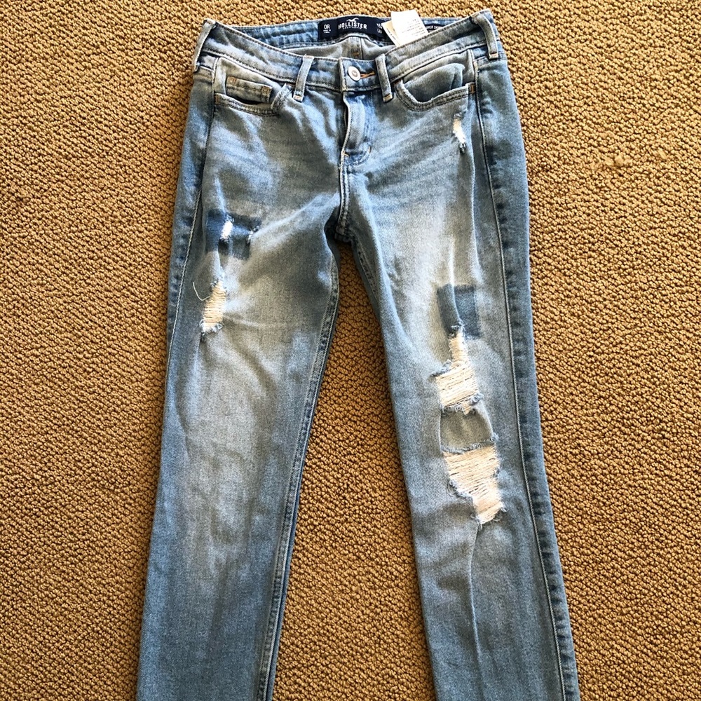Hollister distressed jeans